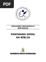 Panorama Geral Da Biblia