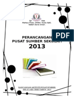 Rancangan Aktiviti Pusat Sumber2013