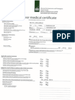 contoh netherland medical certificate