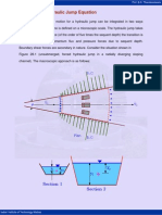 Hydraulic Jump - 4