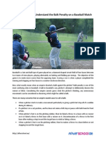 Sports 101 How to Understand the Balk Penalty on a Baseball Match