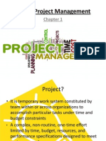 1. Modern Project Management