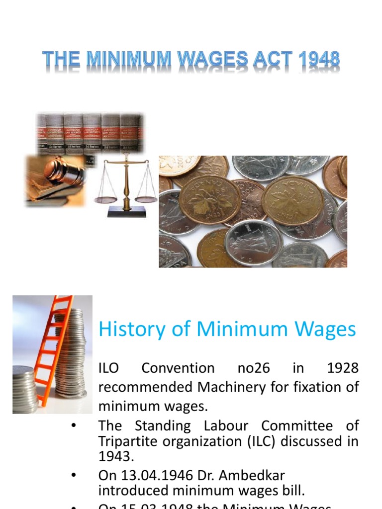 Minimum Wages Act Overtime Working Time