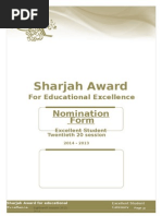 Download Sharjah Award Form by veenukanwar SN235528425 doc pdf