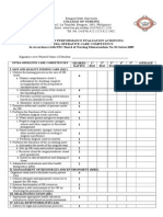 College of Nursing: Desired Rating 1 RLE 2 RLE 3 RLE 4 RLE 5 RLE Average Rating