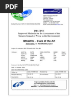 Improved Methods For The Assessment of The Generic Impact of Noise in The Environment (IMAGINE) - State of The Art