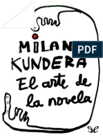 El Arte de La Novela de Milan Kundera