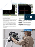 Clearwave Conventional Ultrasound Visual Enhancements: Persistence Mode Screen Sureview Screen