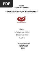 Download PERTUMBUHAN EKONOMI by fahroelmr_90 SN23553321 doc pdf
