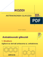 III - Glikozidi - Antrakinonski Glikozidi
