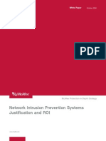 Network Intrusion Prevention Systems Justification and ROI: White Paper