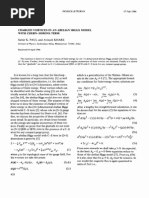 Charged Vortices in An Abelian Higgs Model With Chern-Simons Term