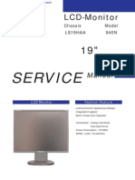Samsung SyncMaster 940N LCD Service Manual