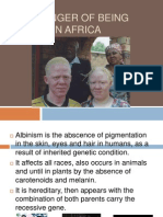 The Danger of Being Albino in Africa