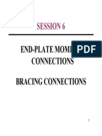 Session 6: End-Plate Moment Connections Bracing Connections