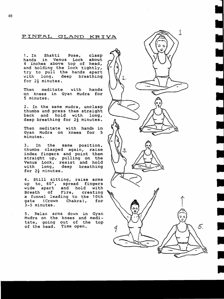 Pineal Gland Activation Kriya Guide | PDF