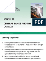 Central Banks and The Bank of Canada