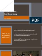 Application Presentation