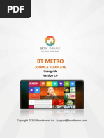 BT Metro User Manual v1.0