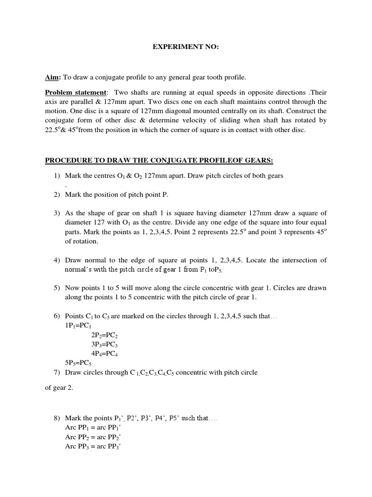 Conjugate Profile | PDF | Teaching Methods & Materials