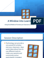 Window Into Learning