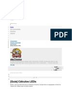 Cálculos LEDs: Guía completa para conectar y calcular resistencias