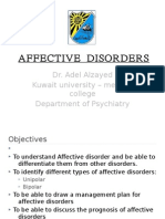 Affective disorder