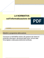 1_La Normativa Sulla Informatizzazione Della P.a.