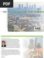 2012 ASCE Los Angeles Infrastructure Report Card