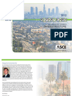 2012 ASCE Los Angeles Infrastructure Report Card