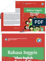 Buku Siswa Bahasa Inggris Kelas Viii Smp Mts K13 Bahasa Indonesia Bahasa