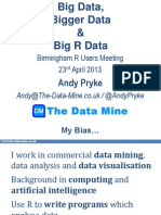 Big R Data