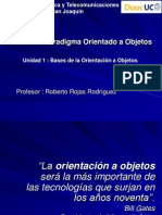 Unidad 1.0 - Bases de La Orientación A Objetos