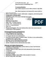 RT244 Study Guide Radiation Protection Notes