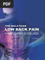 Download Low Back Pain Guidelines by wdavid81 SN235586096 doc pdf