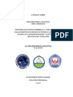 Laporan PKL PMB Coremap II Wakatobi (Liya Bahari Indah)