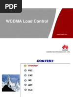 WCDMA Load Control For XXX Workshop