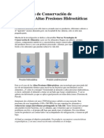 Conservacion de Alimentos