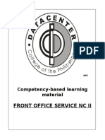 Front Office Service NC Ii: Competency-Based Learning Material