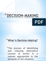 Chapter 2 Decision-making