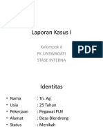 Laporan Kasus I