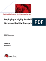 [중요] Deploying a Highly Available Web Server on Red Hat Enterprise Linux 6