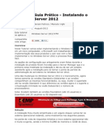 Guia Pratico Instalando o Windows Server 2012