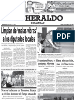 Heraldo Saltillo 090520