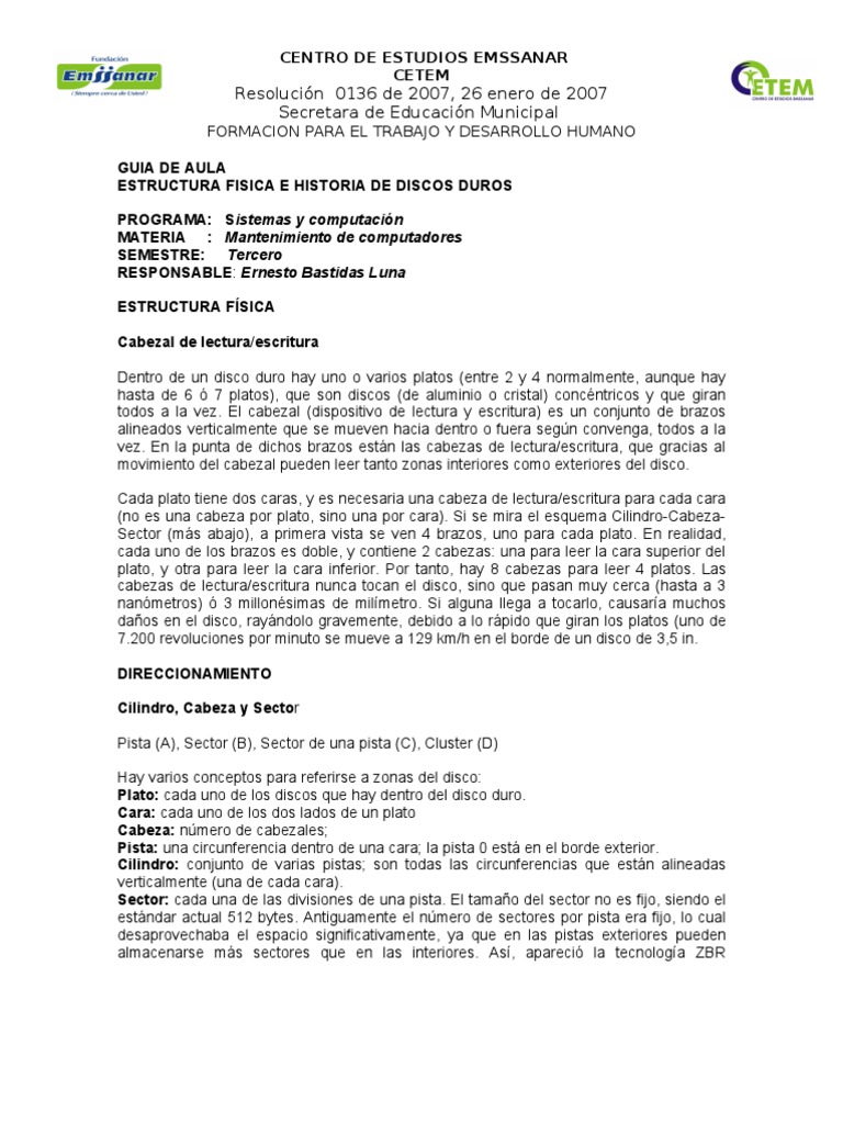 Partes del Disco Duro SSD | PDF | Disco duro | Hardware de la computadora