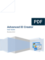 Advanced ID Creator User Guide Setup