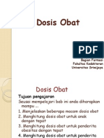 Dosis Obat