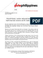 YouthVote NewsRelease 25 10