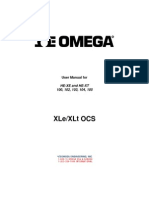 Xle/Xlt Ocs: User Manual For