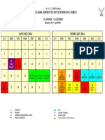 Ramrao Adik Institute of Technology, Nerul: Academic Calender